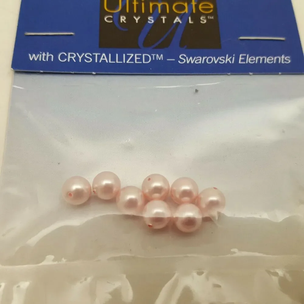 4 Package Lot Of Crystallized Swarovski Elements Beads